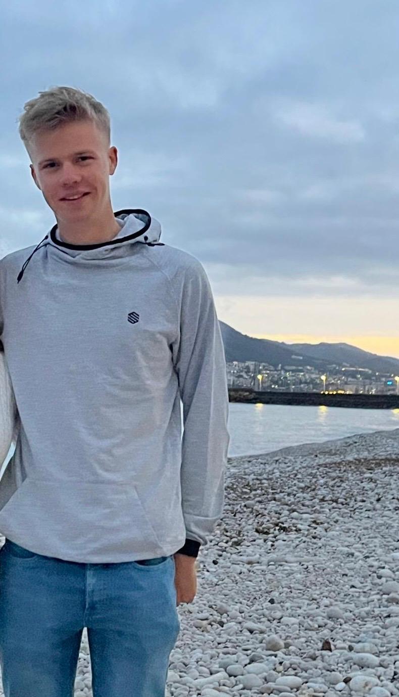 Foto van Robbe in zijn vrije tijd